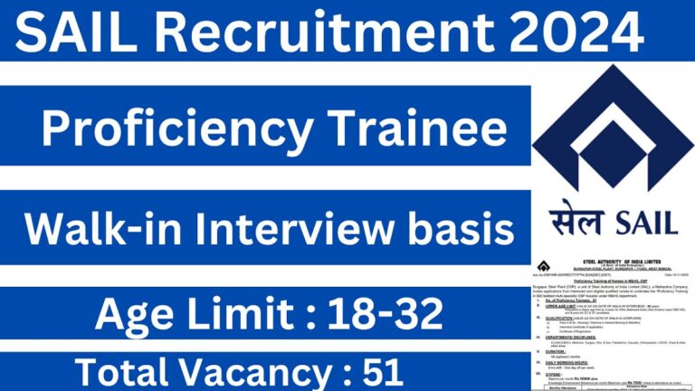 SAIL Proficiency Training Nurse Recruitment 2024